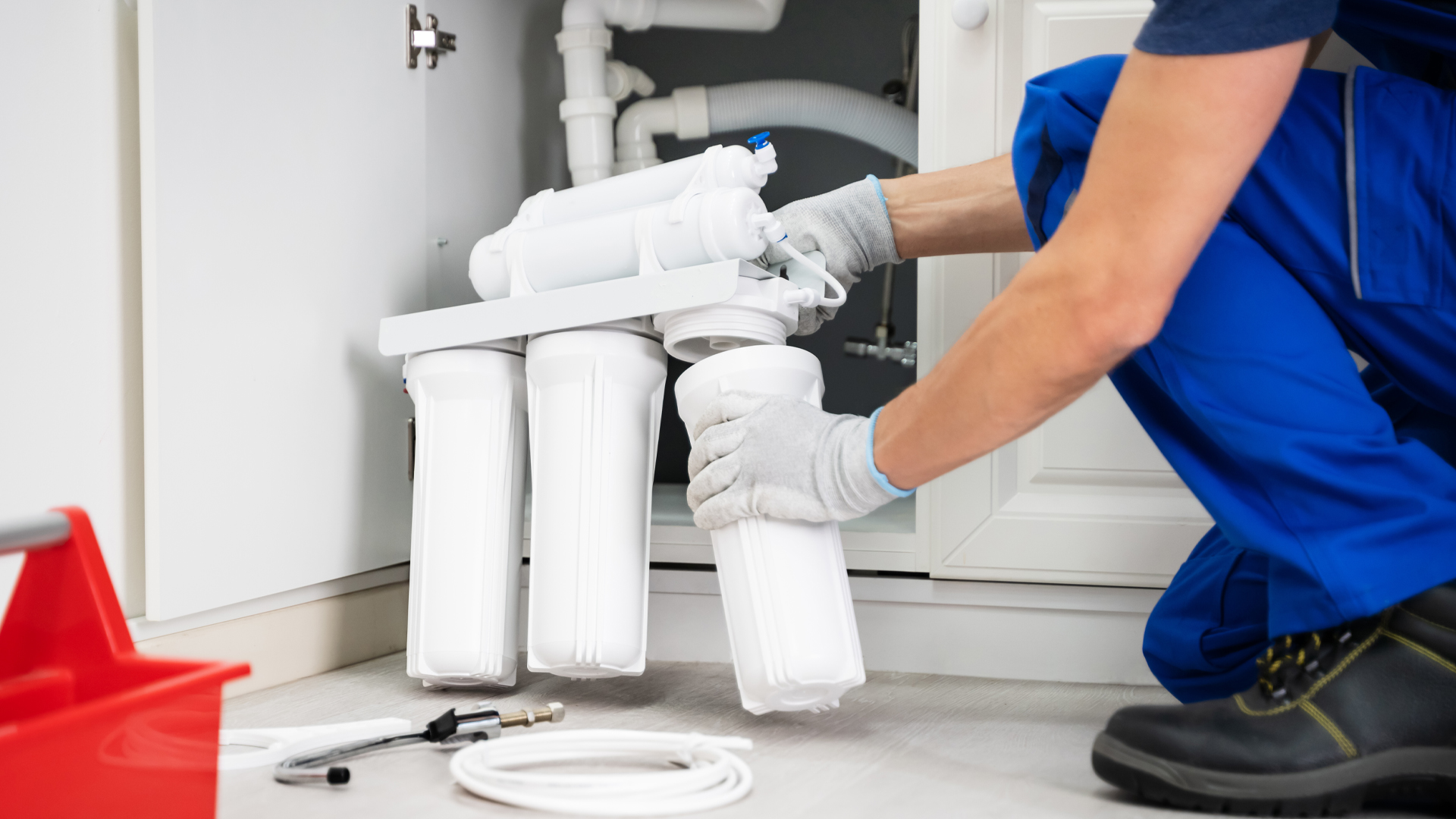 Emergency Plumbing - Reverse Osmosis Filtration Leak Repair